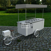 ice cream food bike street food trikes 3