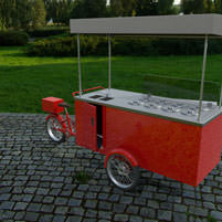 ice cream food bike street food trikes 6