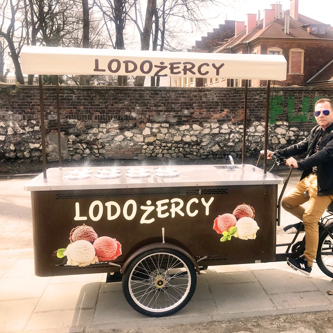 Lodożercy ice bike